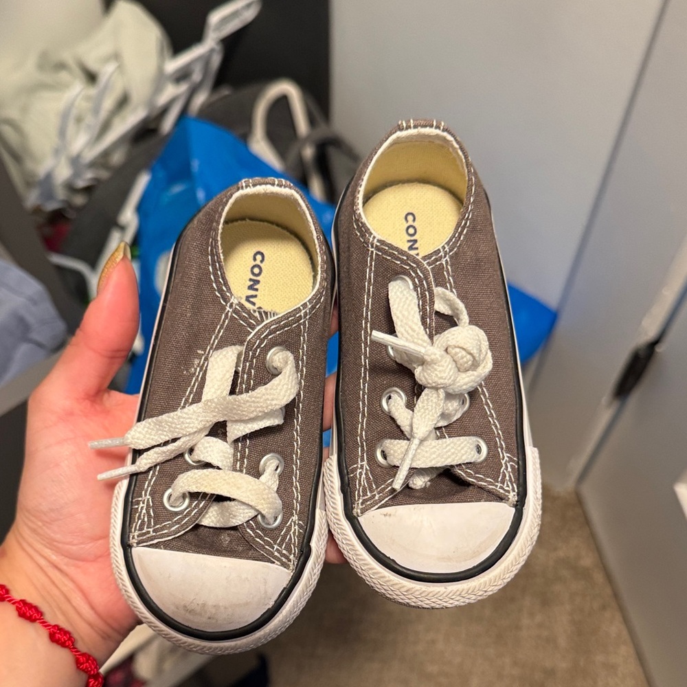 Converse Kids Gray Sneakers